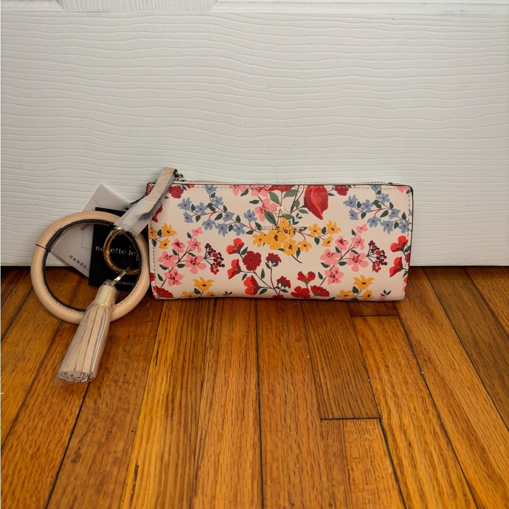 NWT Nanette Lepore Wallet with Ring Bracelet